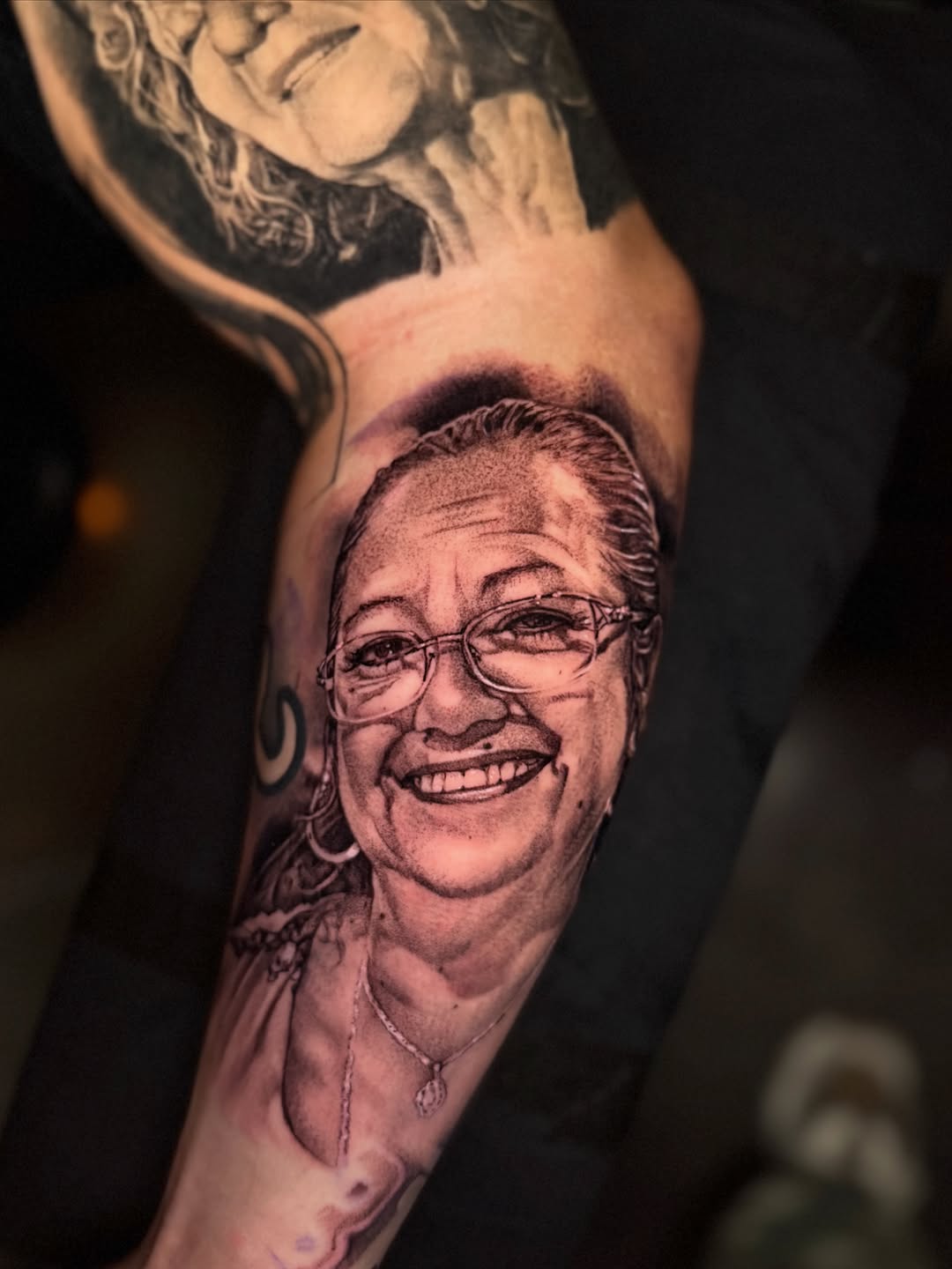 Tattoo by @art.by.saro โ realism, black_and_grey