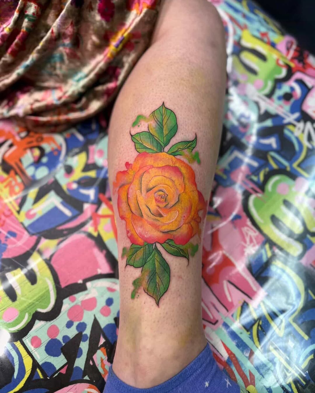 Tattoo by @millzyink — realism, watercolor