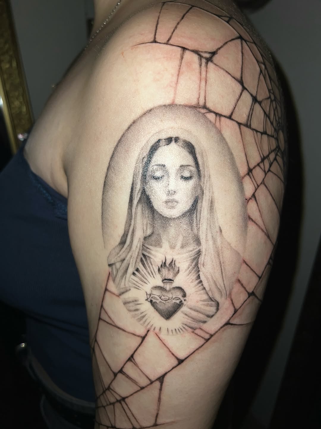 Tattoo by @anthnybr — realism, black_and_grey
