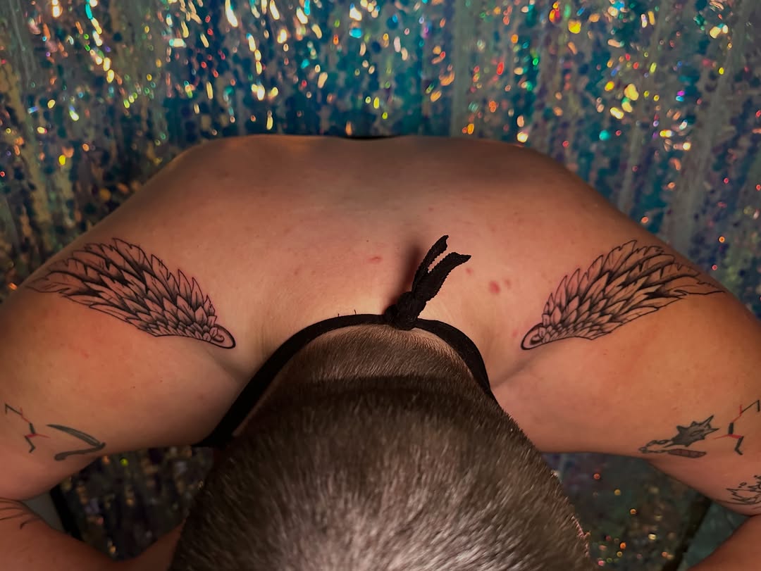 Tattoo by @t4ttattoo โ blackwork