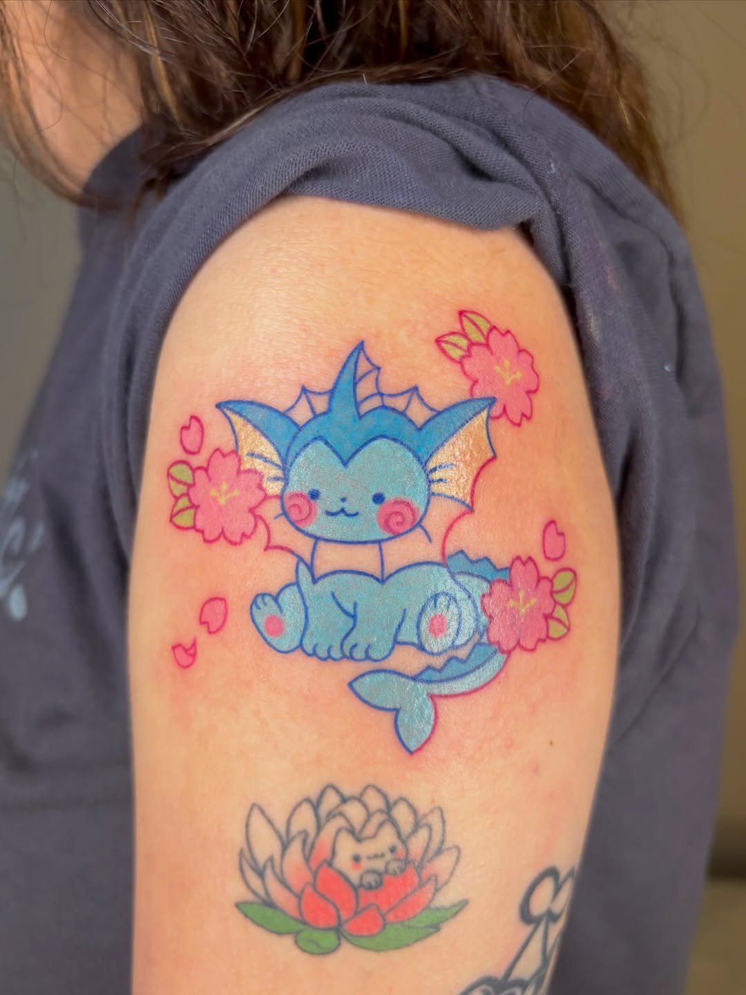 Tattoo by @emy_tattooist โ illustrative, anime