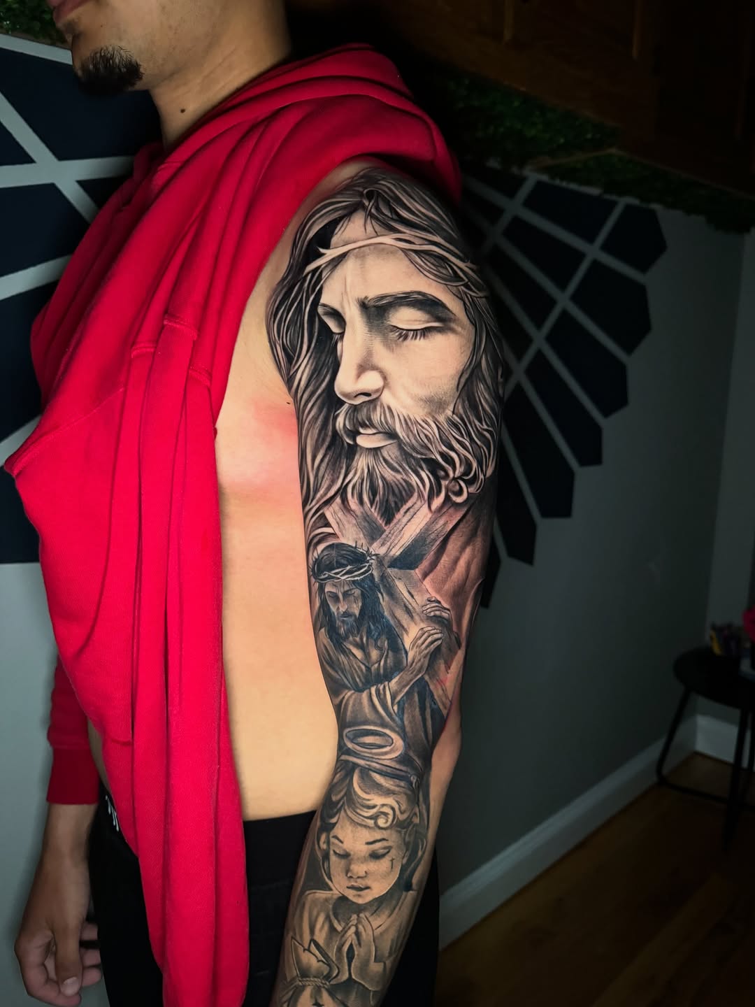 Tattoo by @jords.tattoo β realism, black_and_grey