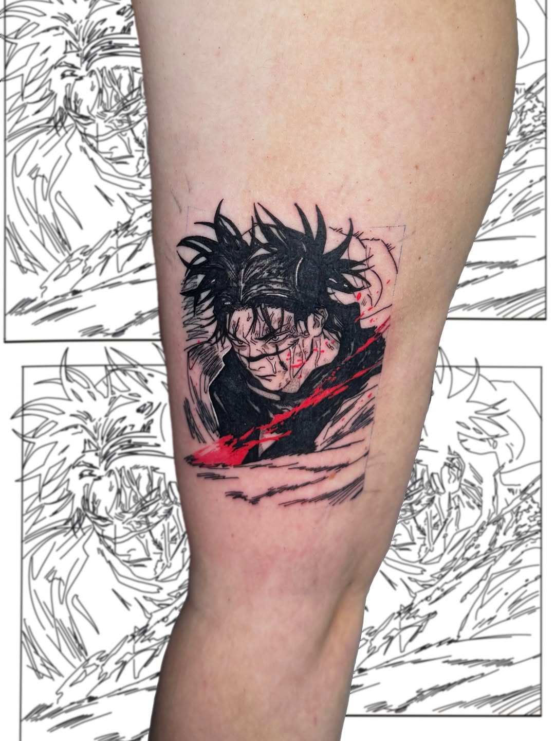 Tattoo by @emiliod_tattoo — anime