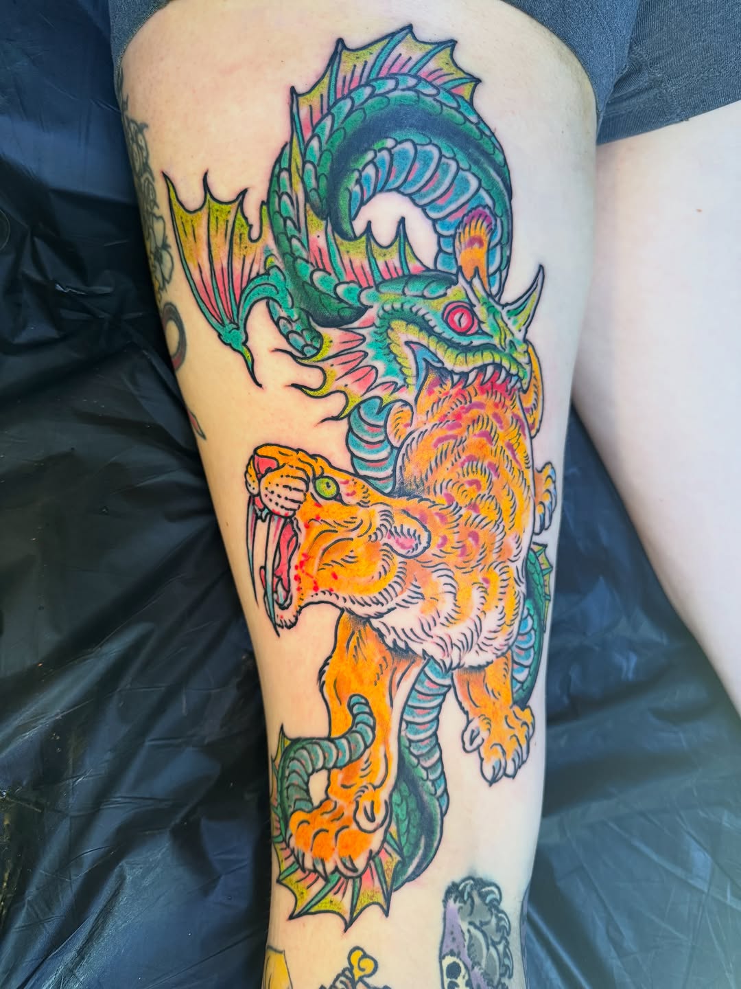 Tattoo by @timlehi — american_traditional