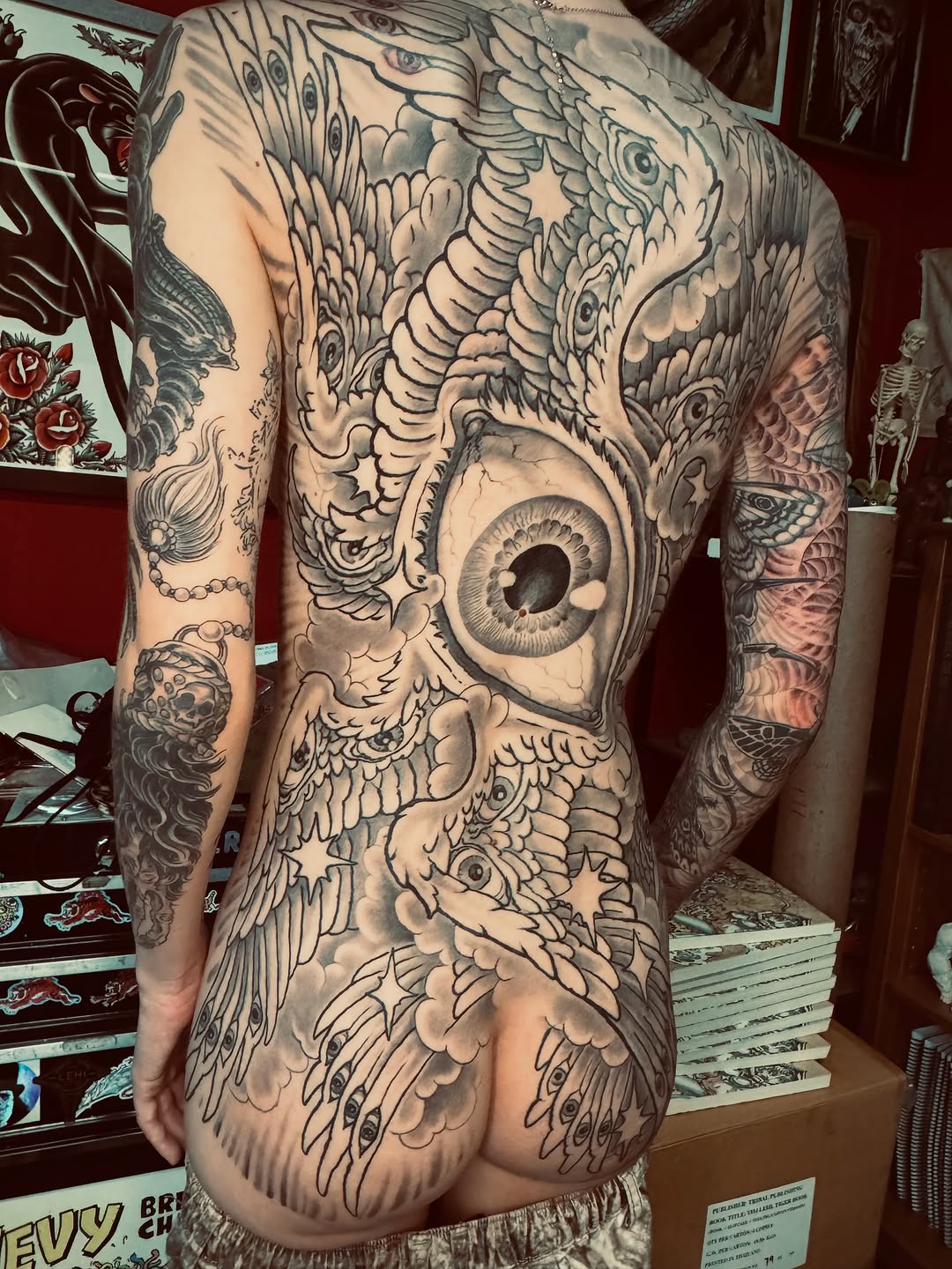 Tattoo by @timlehi — black_and_grey