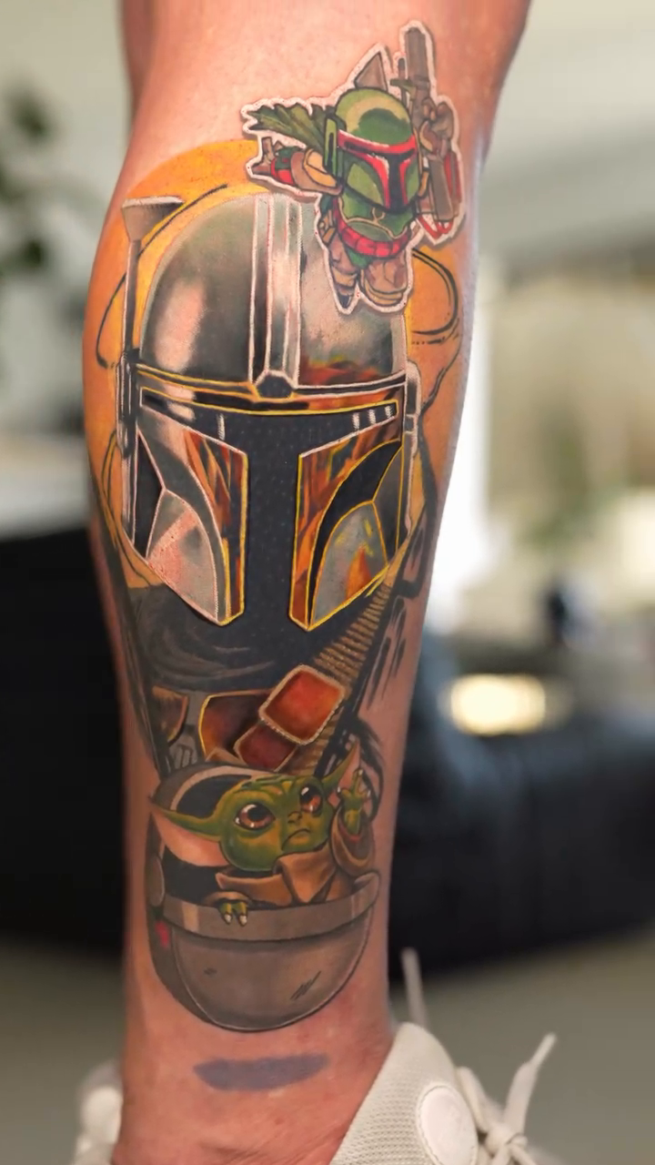 Tattoo by @tattoobambam — neo_traditional, anime