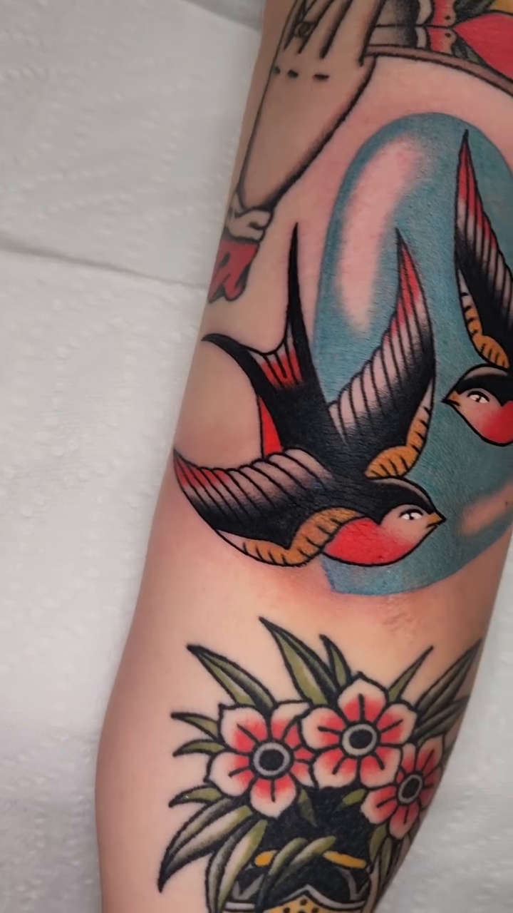 Tattoo by @adambarnestattooer β american_traditional