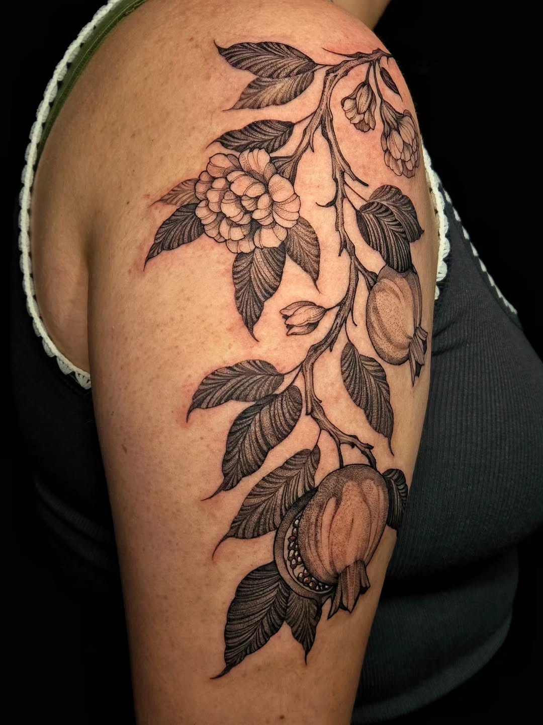 Tattoo by @glasswingtattoo โ black_and_grey, realism