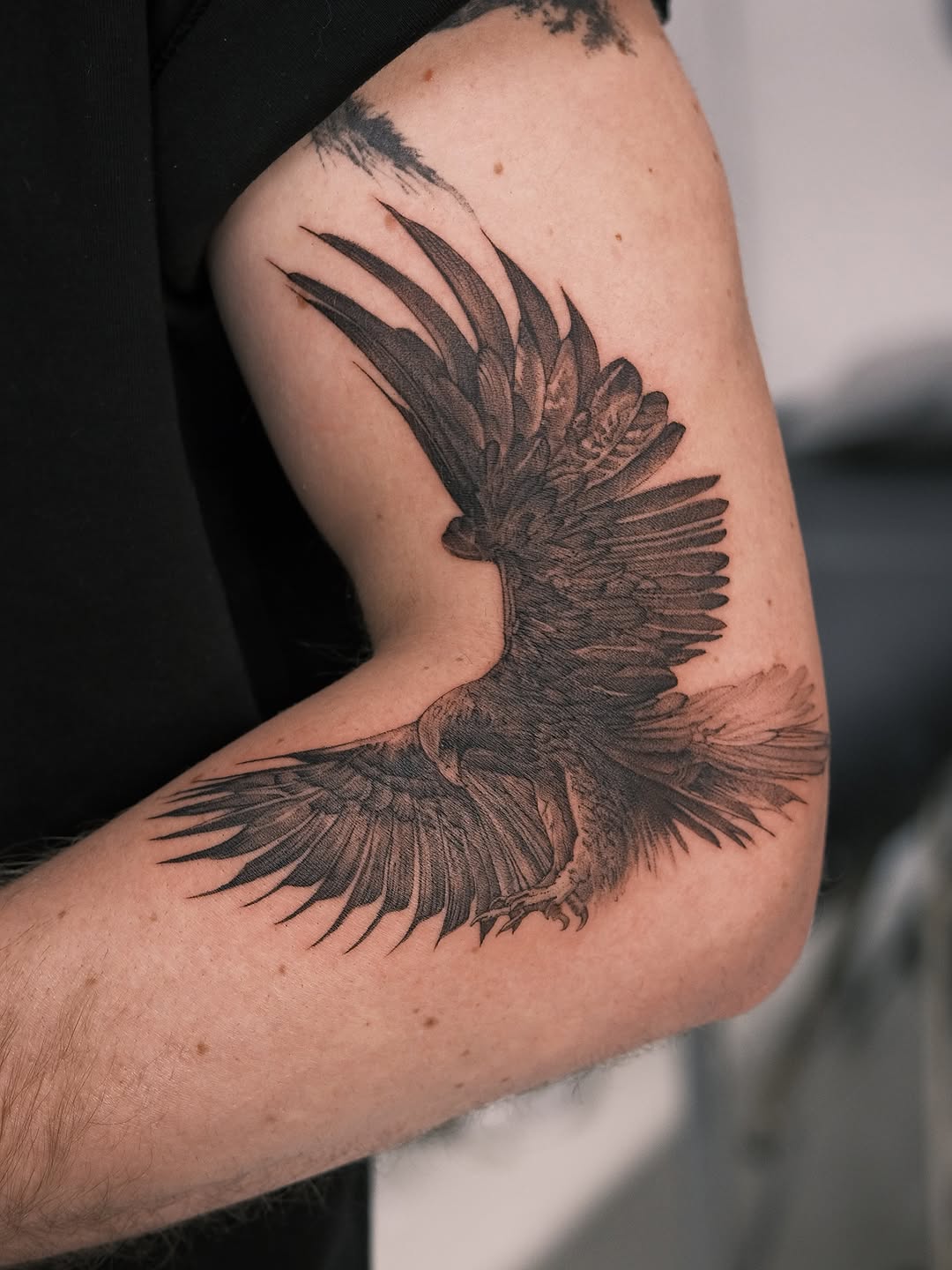 Tattoo by @choseung.ink — black_and_grey, realism