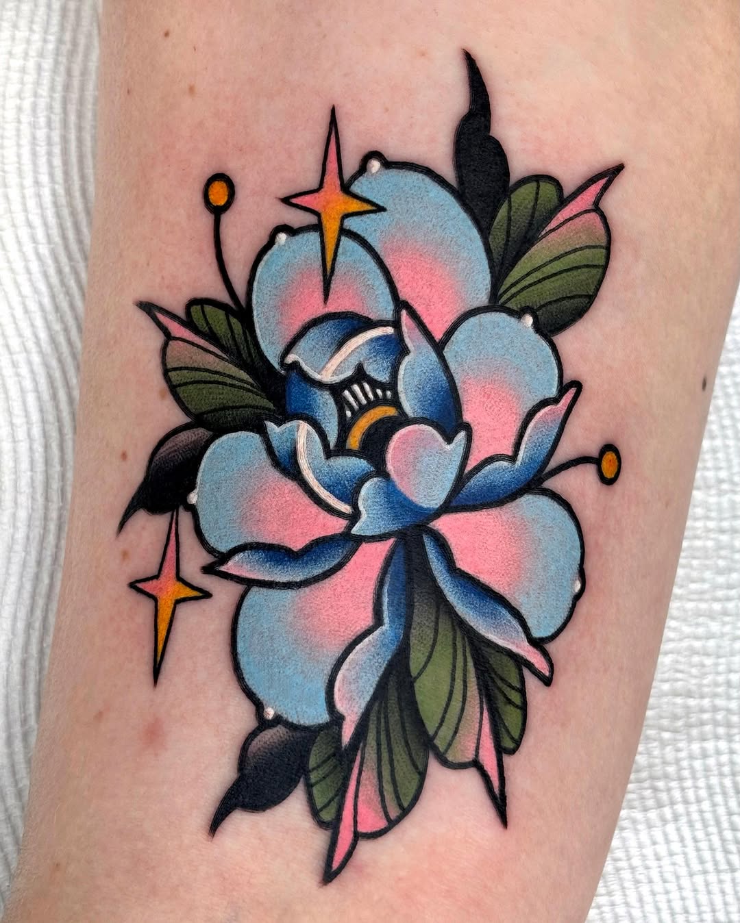 Tattoo by @ari_tattooer — american_traditional, illustrative