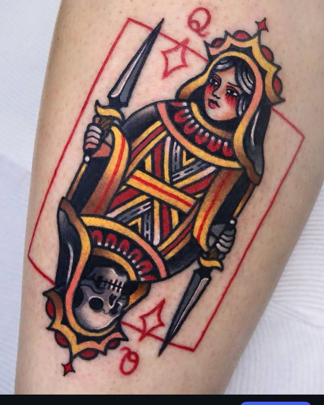 Tattoo by @ari_tattooer — american_traditional, illustrative