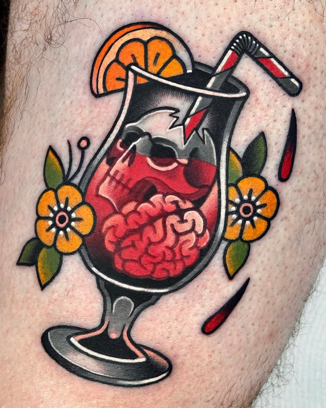 Tattoo by @ari_tattooer — american_traditional, illustrative