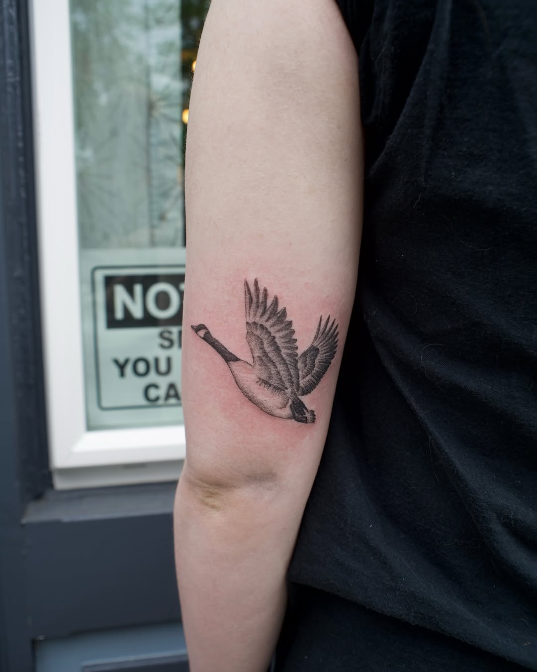 Tattoo by @kevinrotramel — black_and_grey, realism