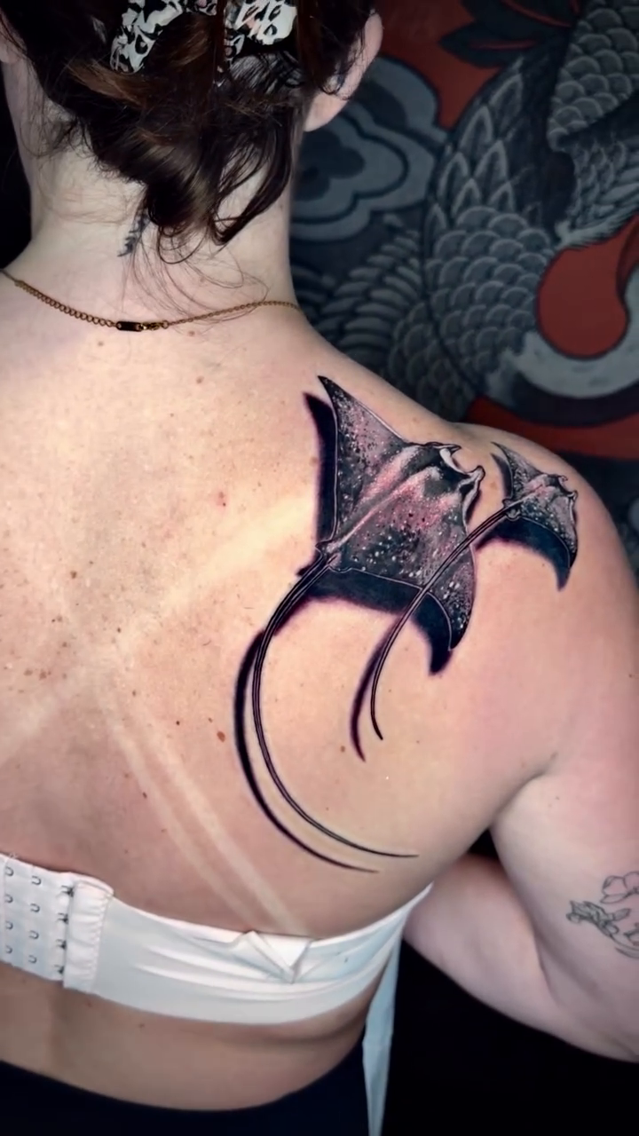 Tattoo by @stabby.dan — black_and_grey, realism