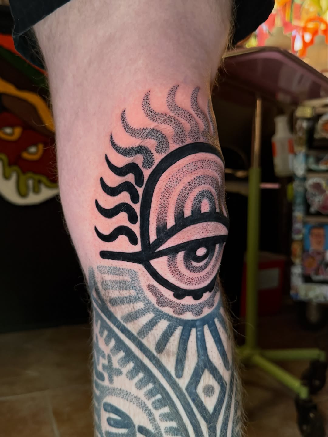 Tattoo by @boobyhill_ β illustrative, dotwork
