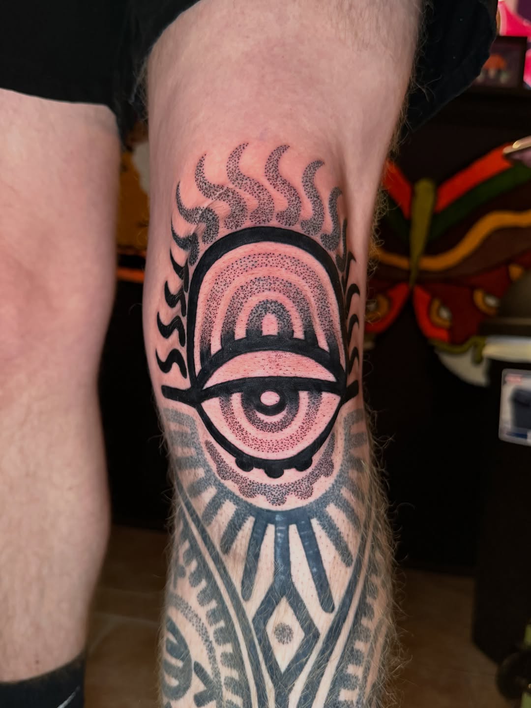 Tattoo by @boobyhill_ β blackwork, geometric