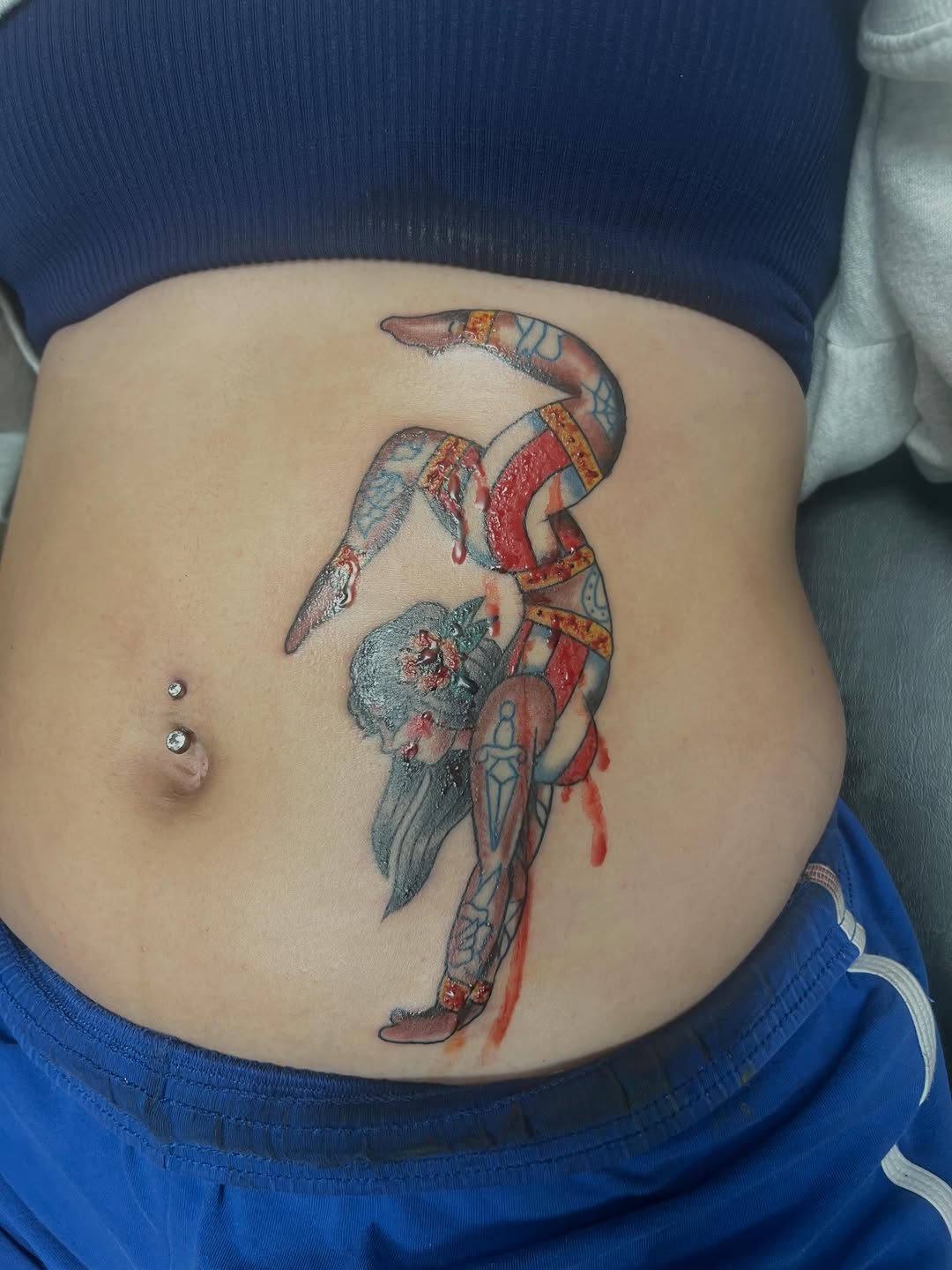 Tattoo by @geaux_catfish — neo_traditional, dark_realism