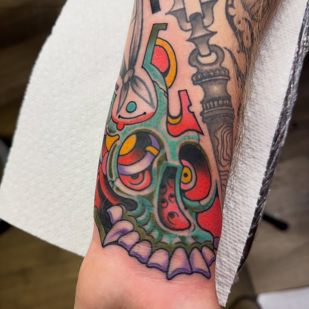 Tattoo by @killabunzz — new_school