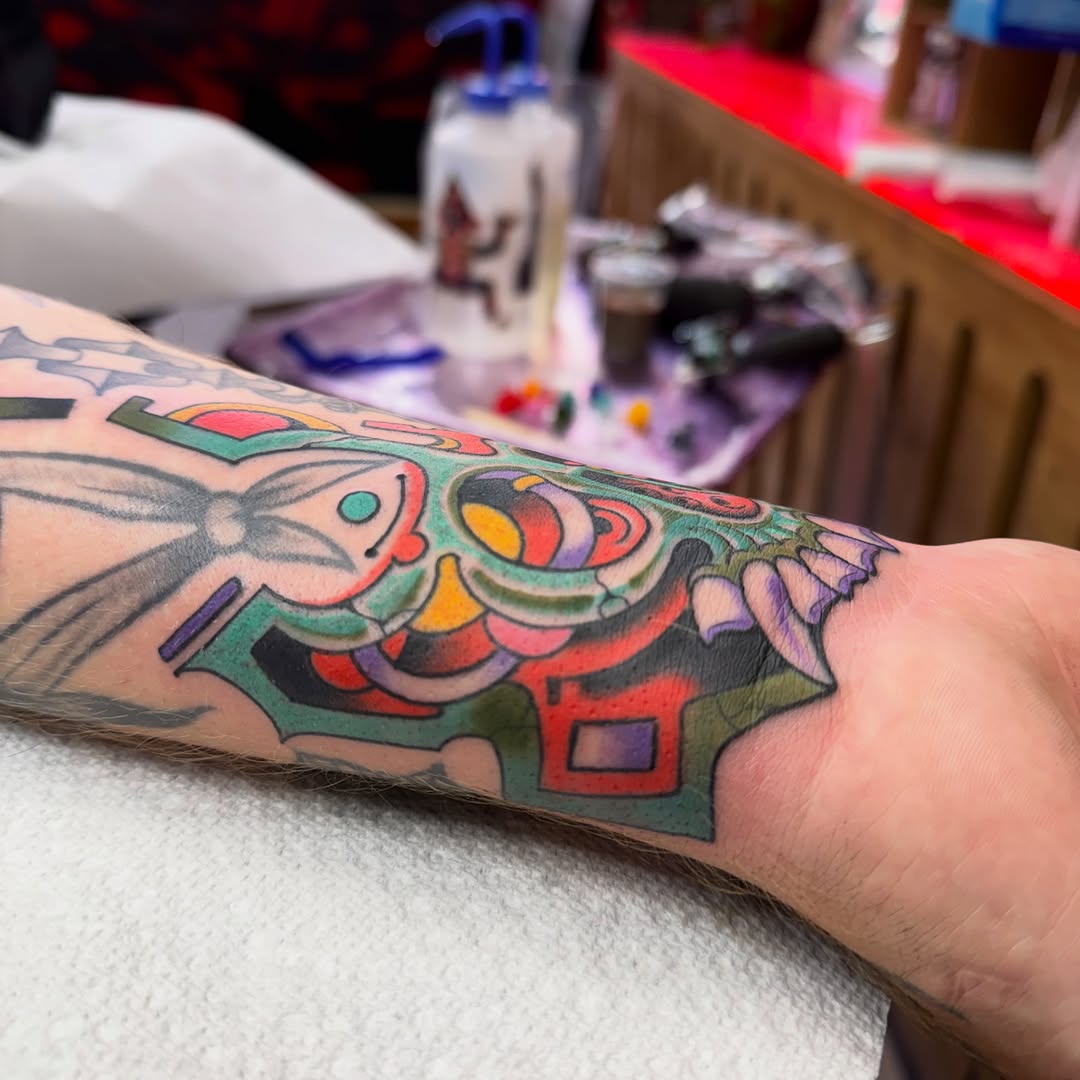 Tattoo by @killabunzz — new_school