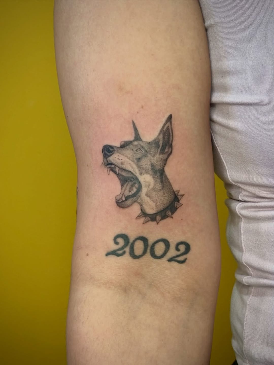 Tattoo by @jazzlyntattoos — realism, black_and_grey