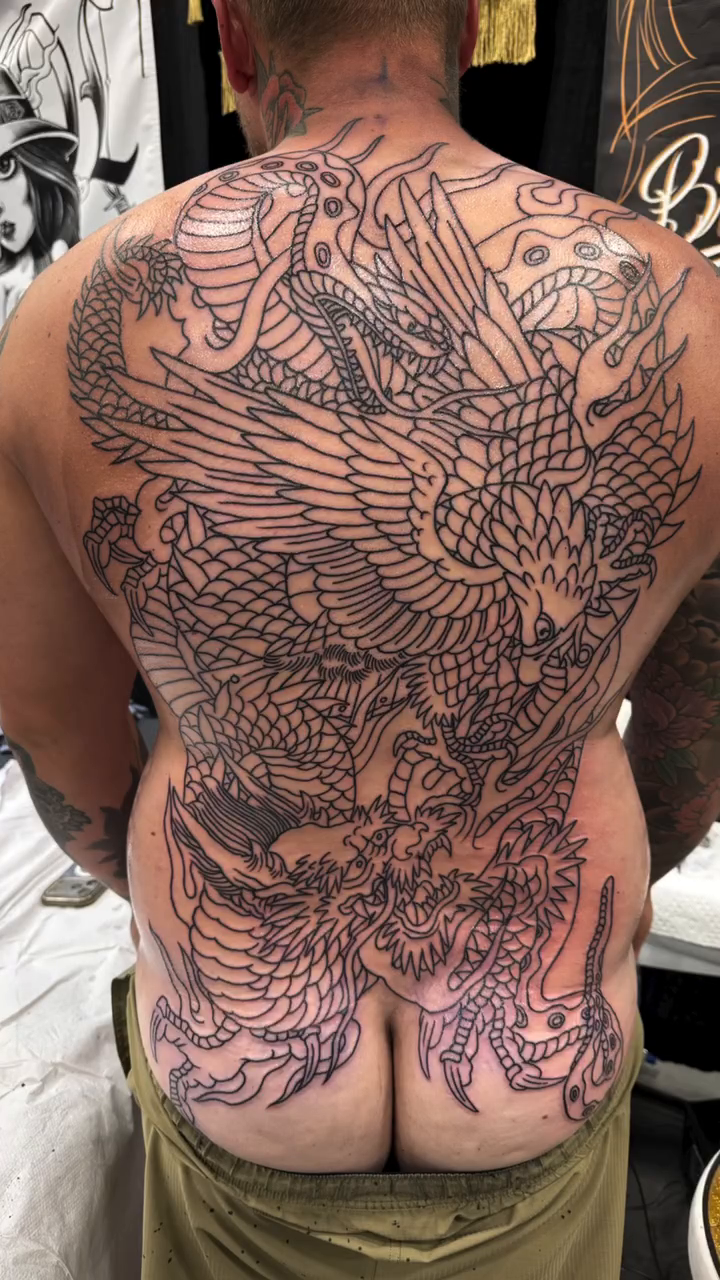 Tattoo by @artbyb_sitc — japanese_irezumi, blackwork