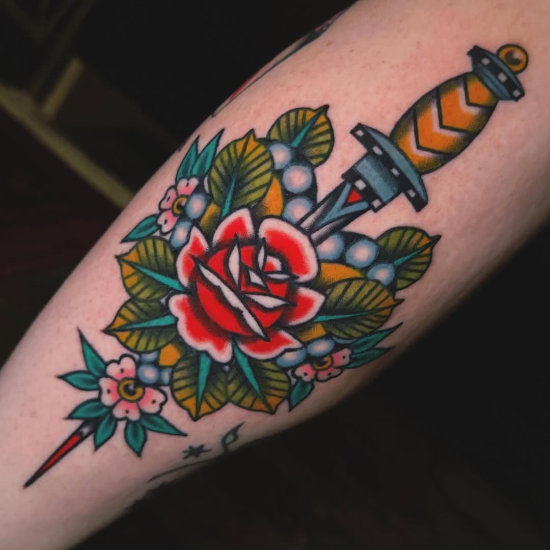 Tattoo by @nikkibeetattoos — american_traditional
