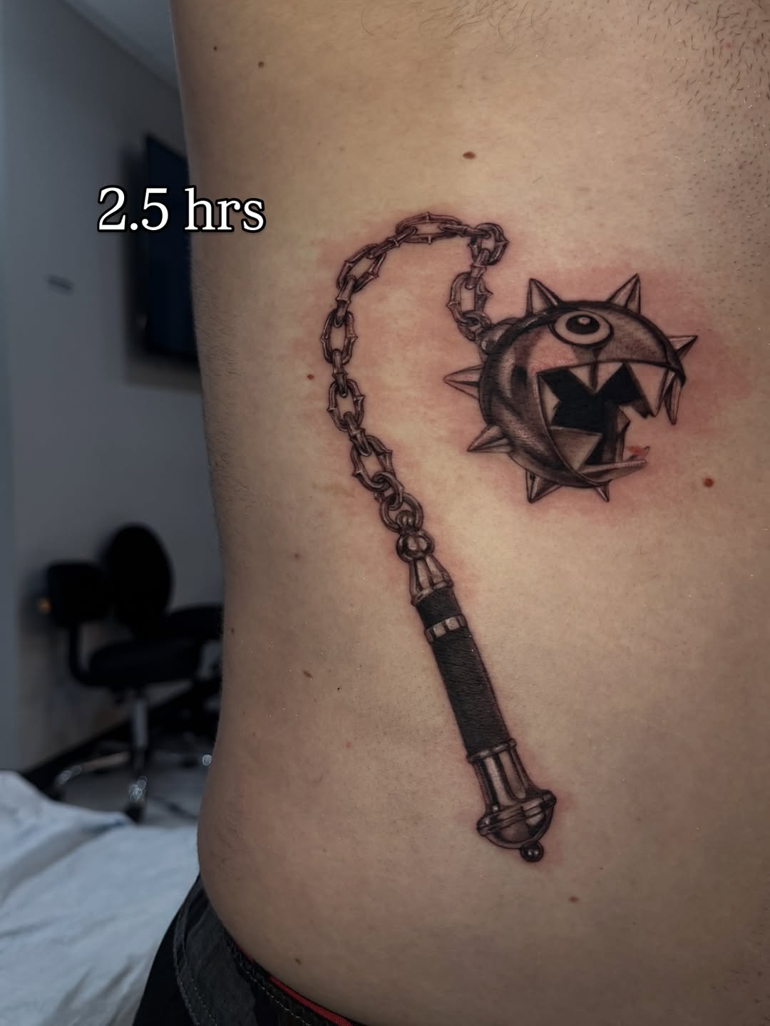 Tattoo by @miabacchi — illustrative, black_and_grey