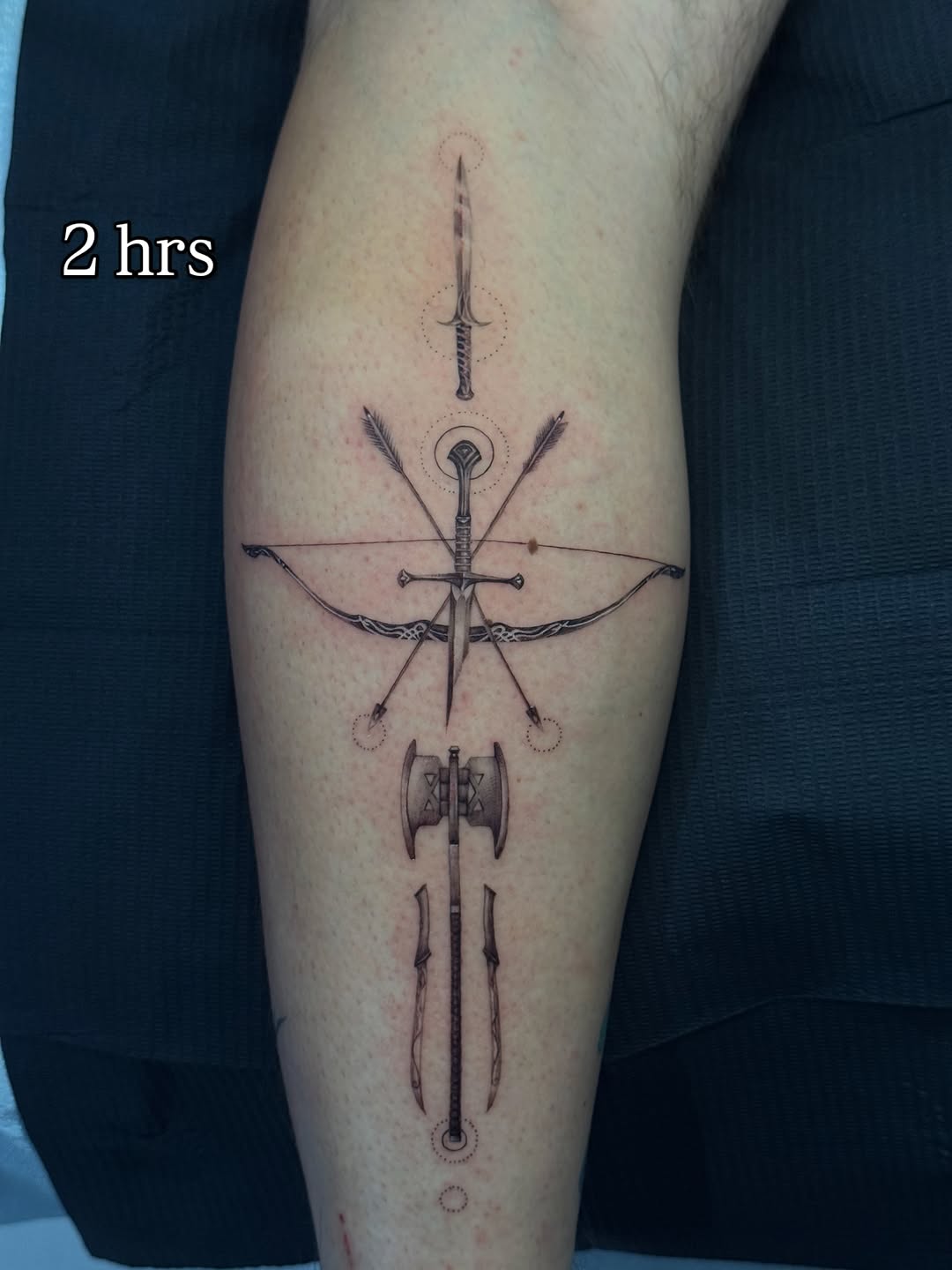 Tattoo by @miabacchi — illustrative, black_and_grey