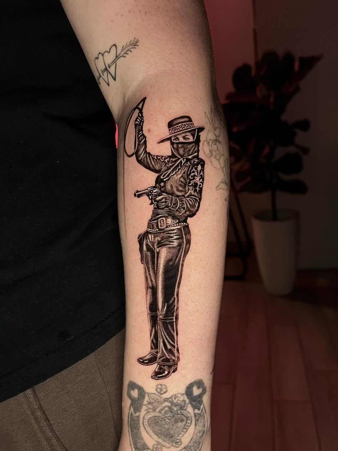 Tattoo by @jiinkytattoos — black_and_grey, realism