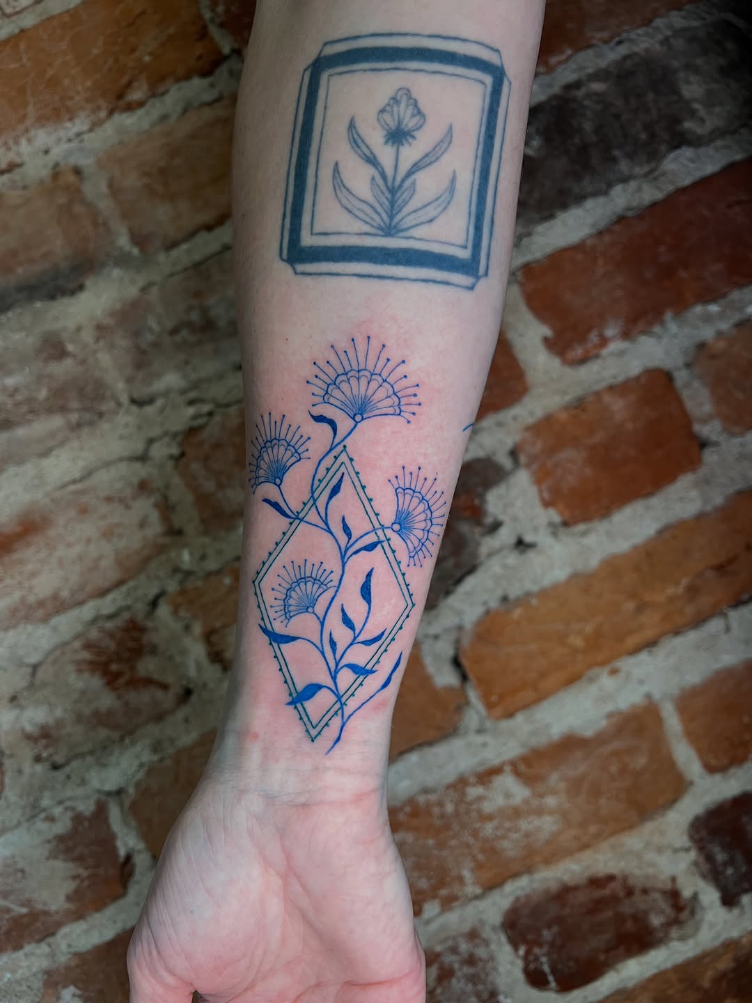 Tattoo by @uncomfycomfort โ illustrative, fine_line