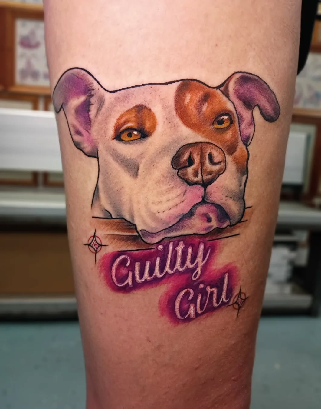 Tattoo by @rando_rad — realism, lettering_script
