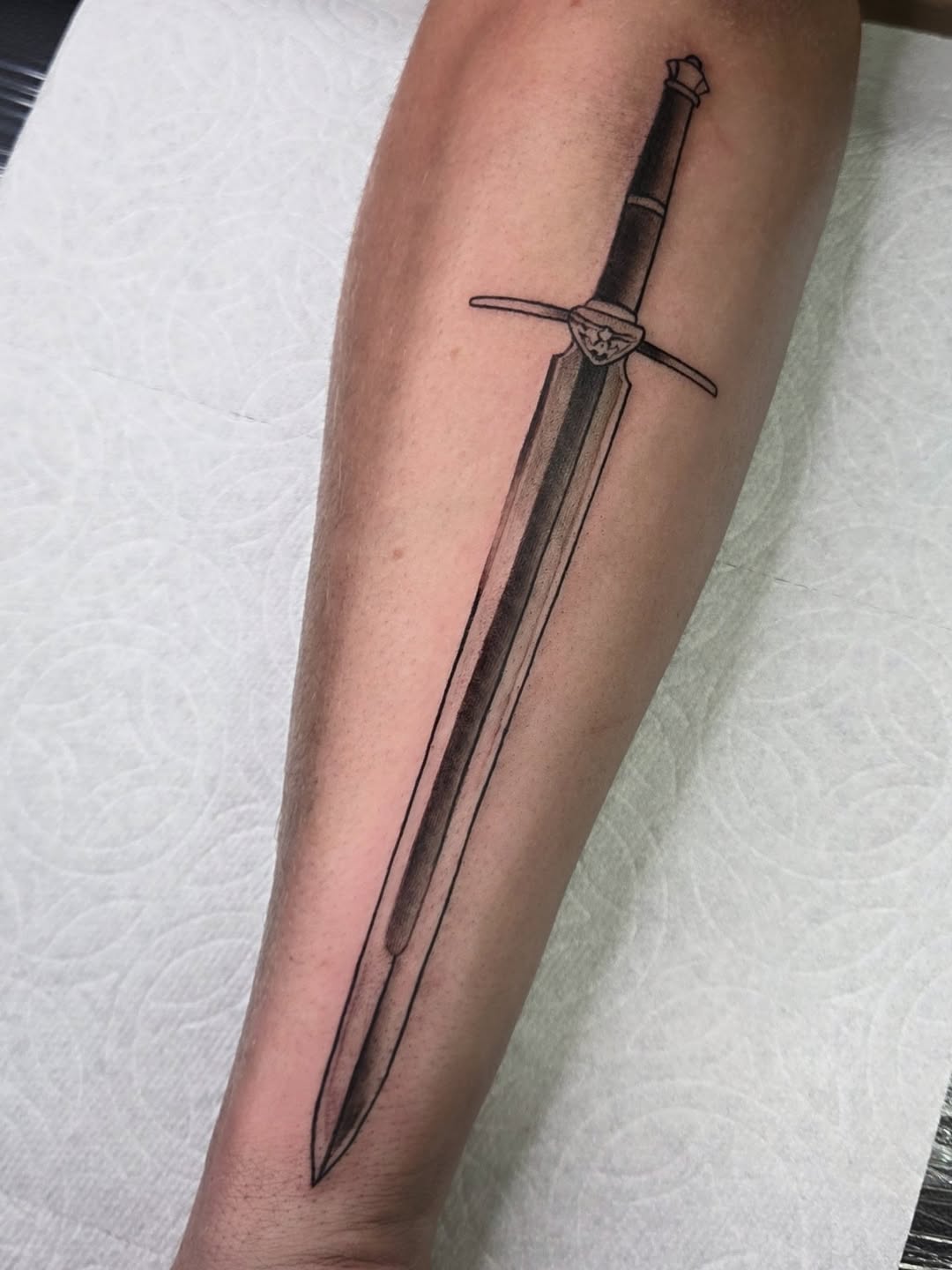 Tattoo by @yvetteartist33 — illustrative, black_and_grey