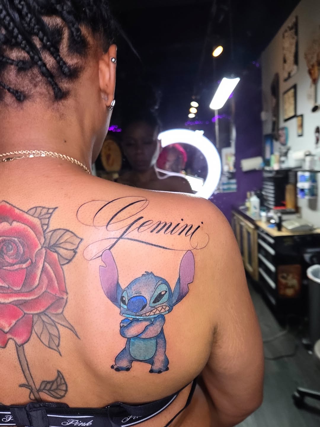 Tattoo by @yvetteartist33 — illustrative, lettering_script