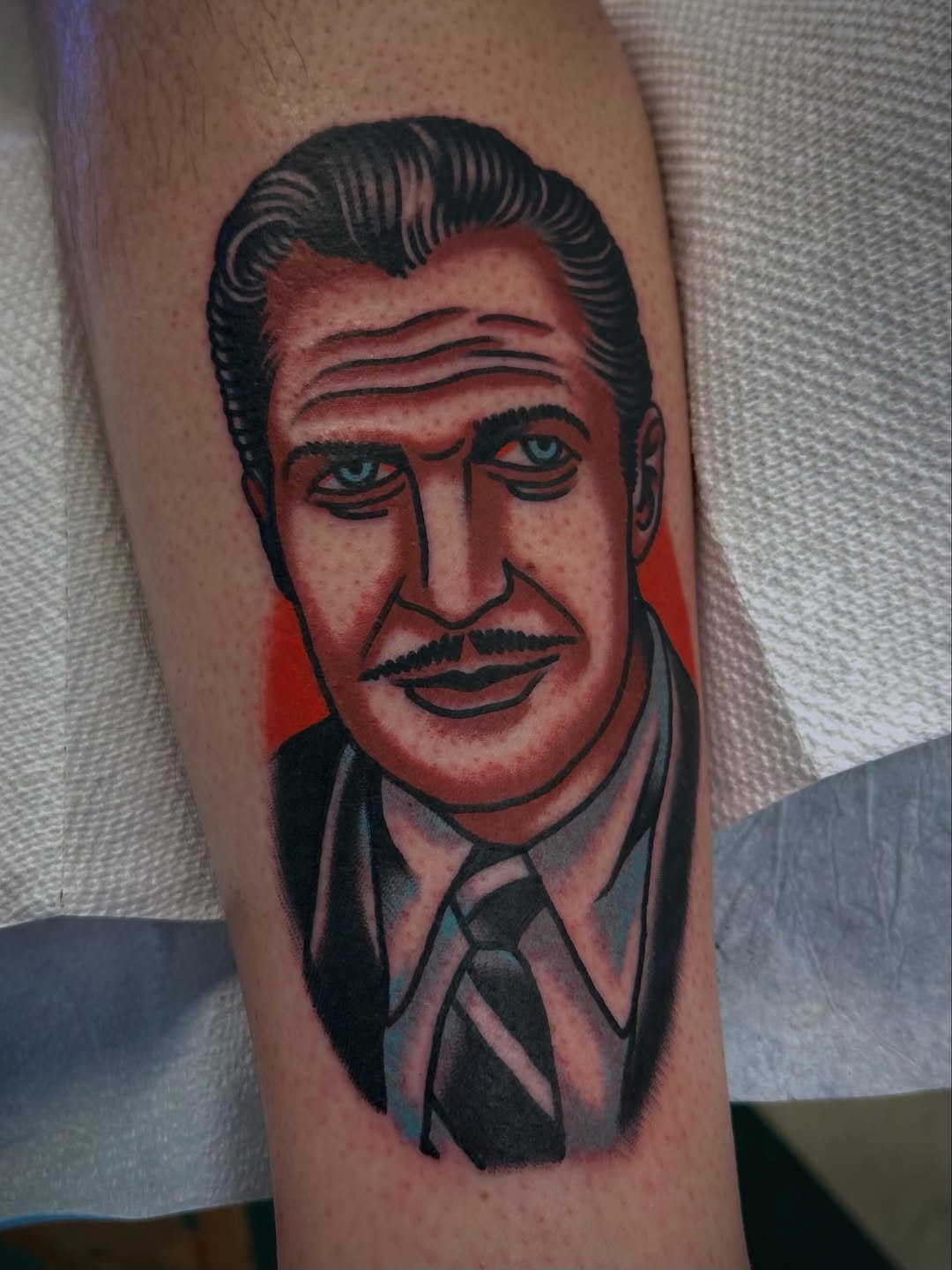 Tattoo by @stevieptattoo — illustrative, realism
