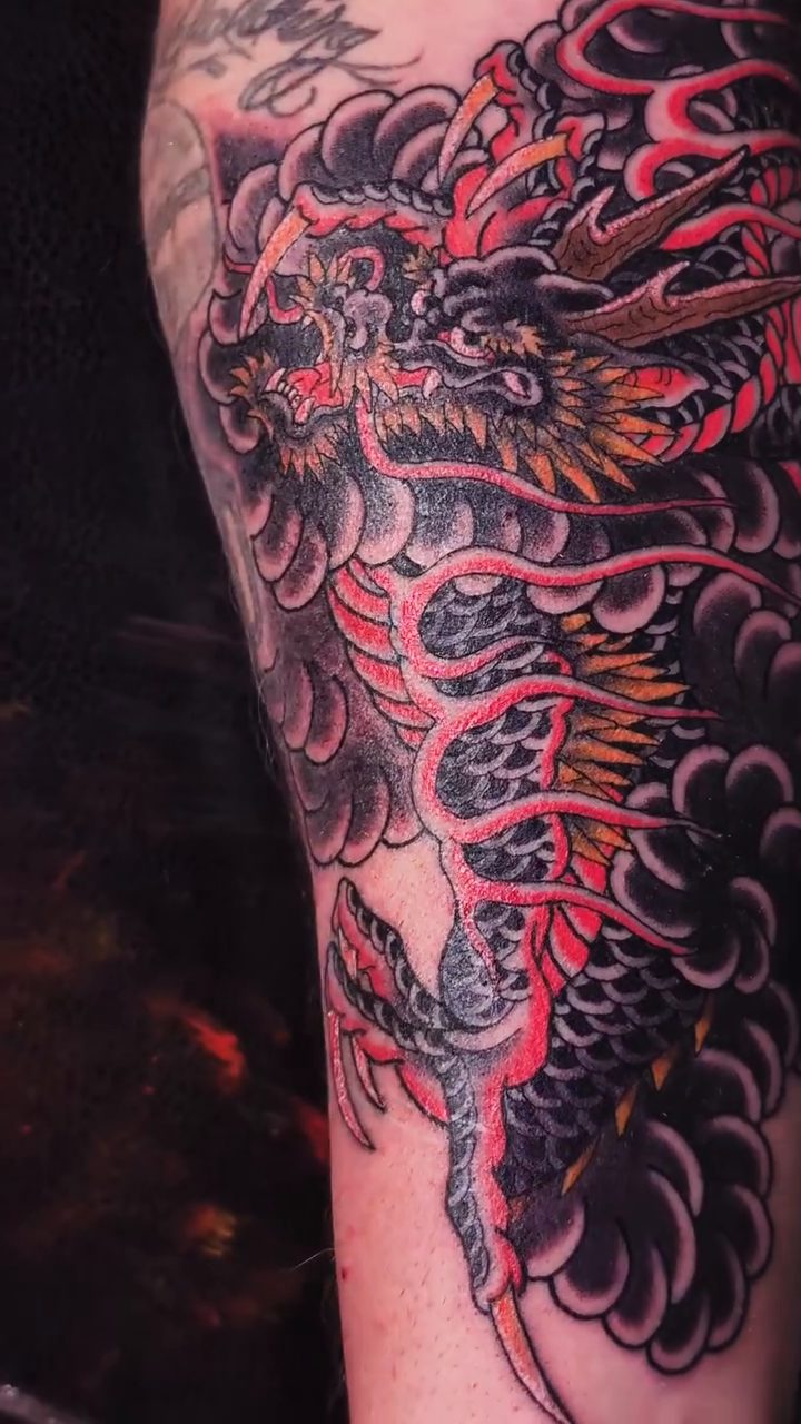 Tattoo by @amukaitattoos — japanese_irezumi, illustrative