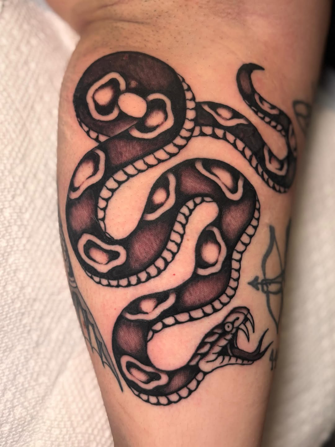 Tattoo by @j.r.smith____ — american_traditional, black_and_grey