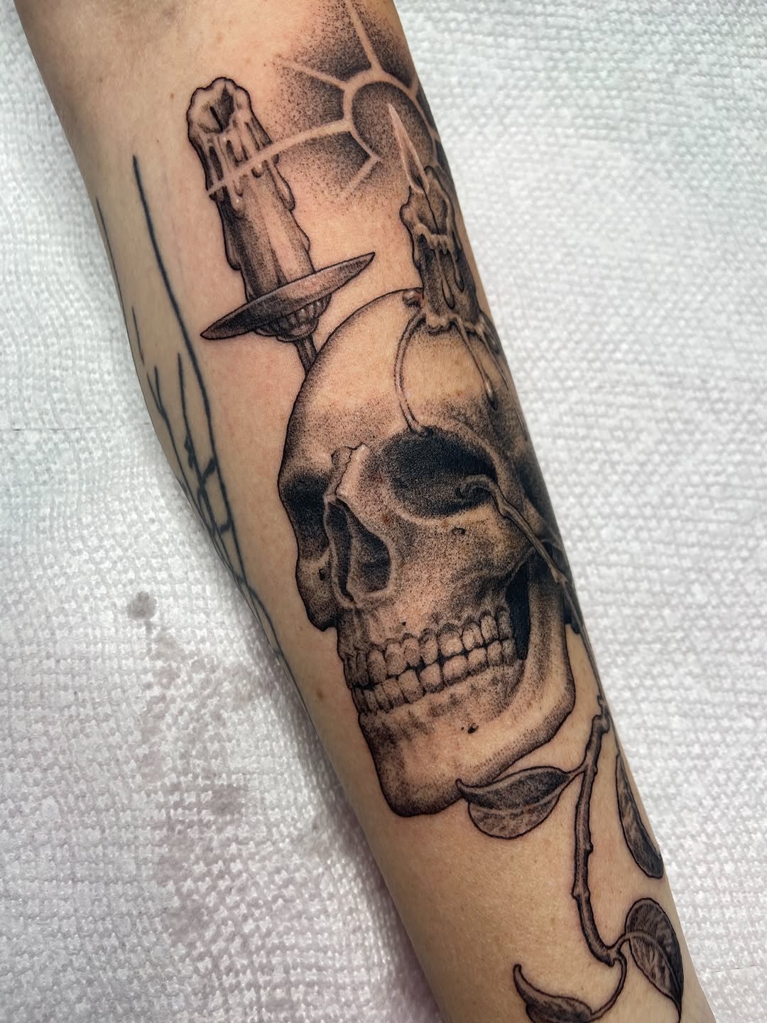 Tattoo by @blairrydell โ black_and_grey, realism