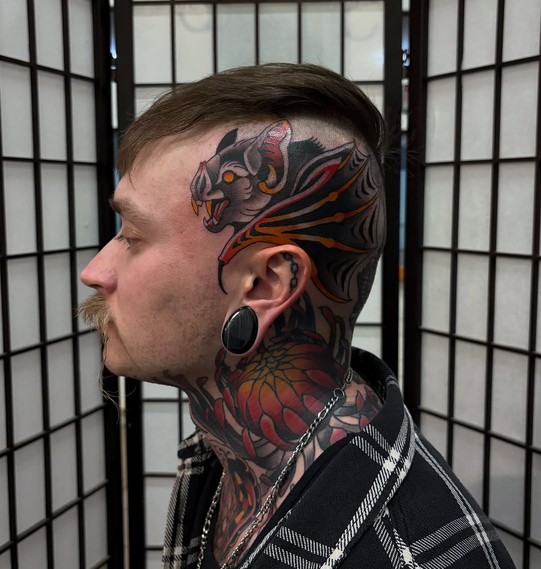 Tattoo by @mirelajade — neo_traditional, black_and_grey