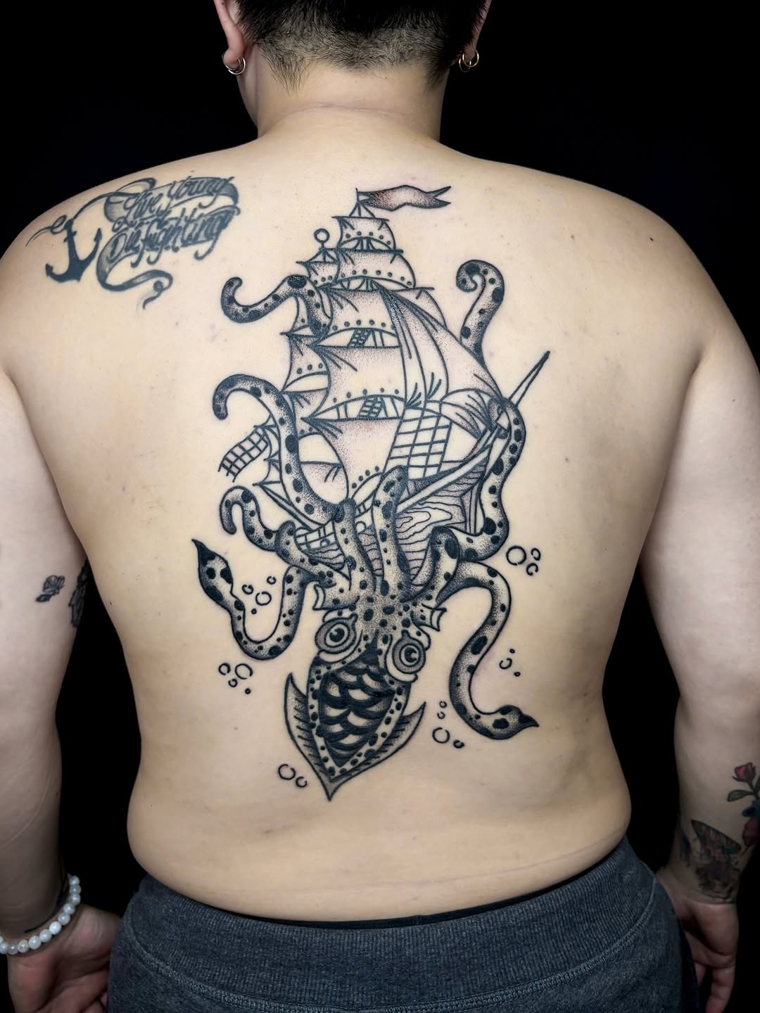 Tattoo by @sooryac_tattoos — american_traditional, black_and_grey