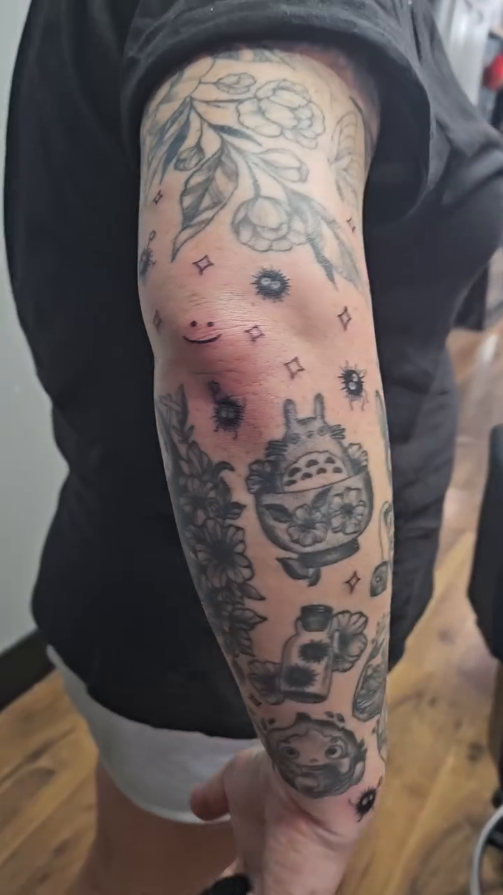 Tattoo by @hbld_danny — anime
