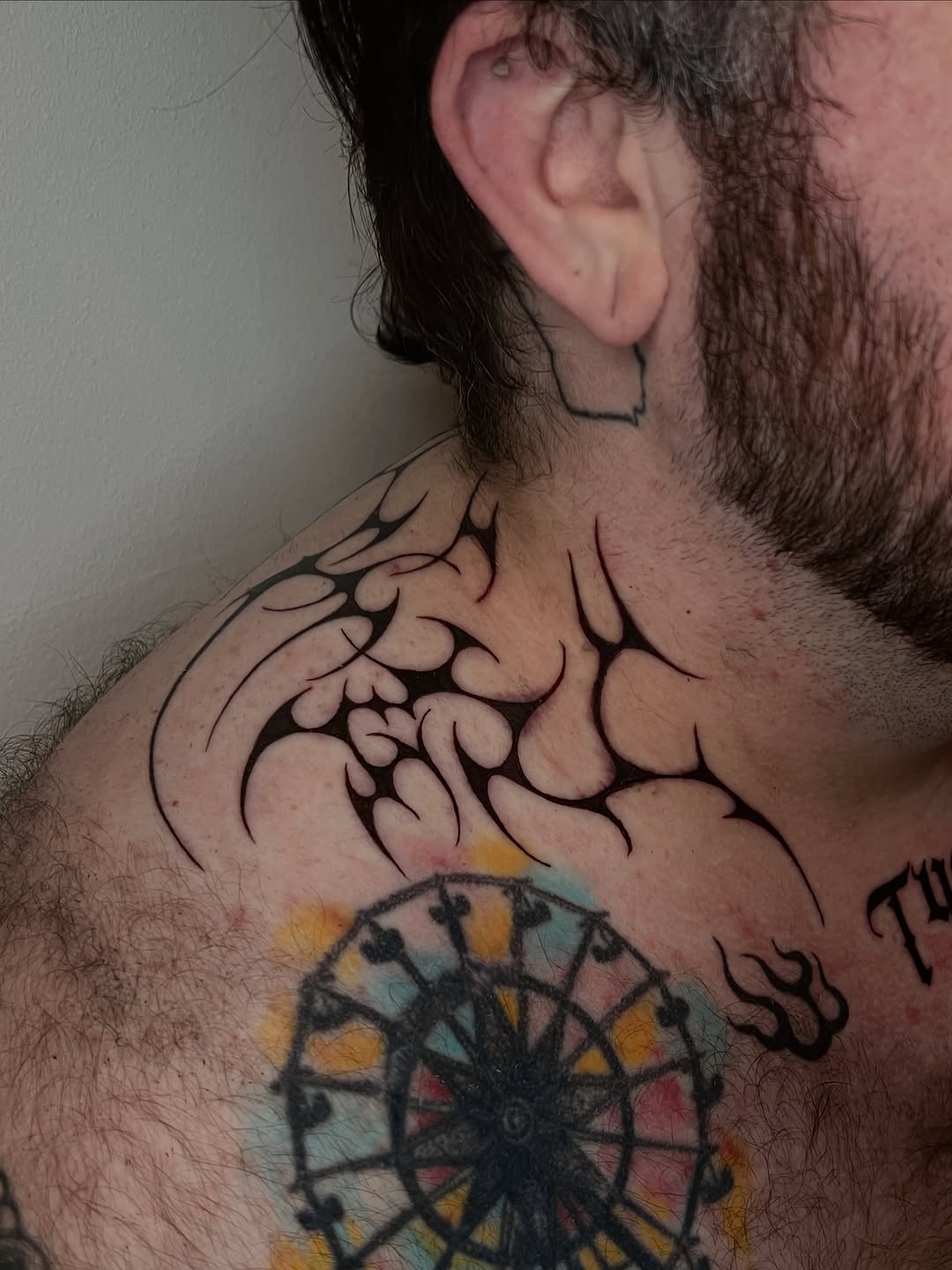 Tattoo by @bloodkimchi β blackwork