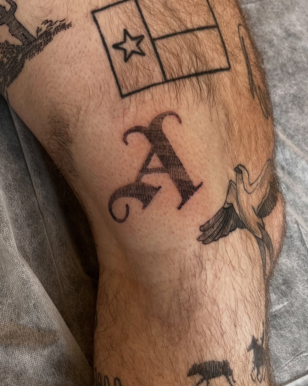 Tattoo by @gap_head — lettering_script