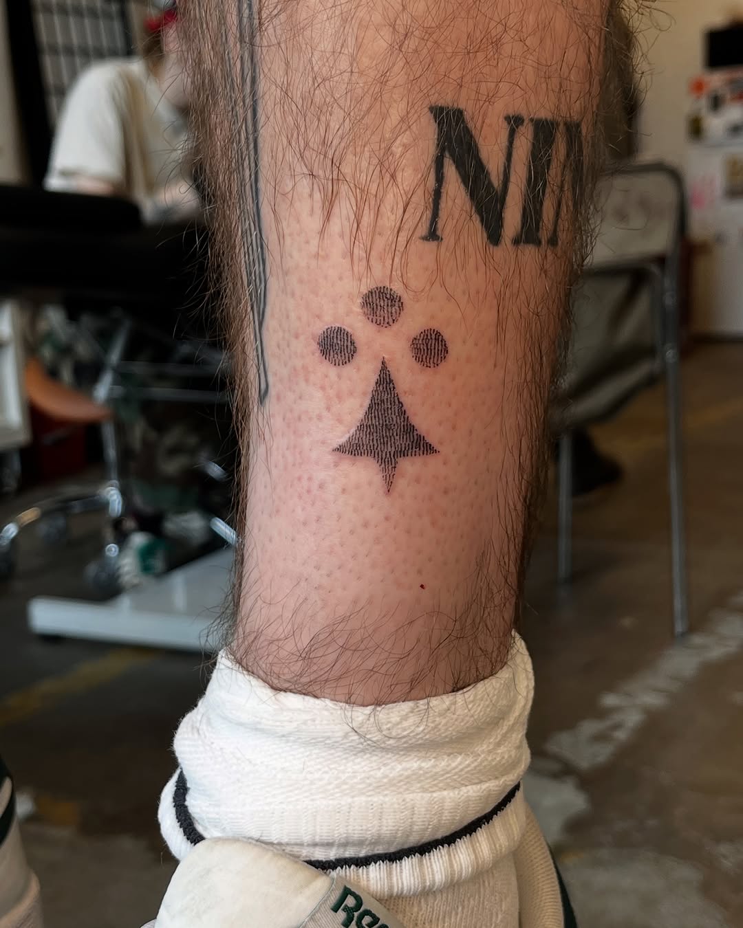 Tattoo by @gap_head — dotwork, geometric