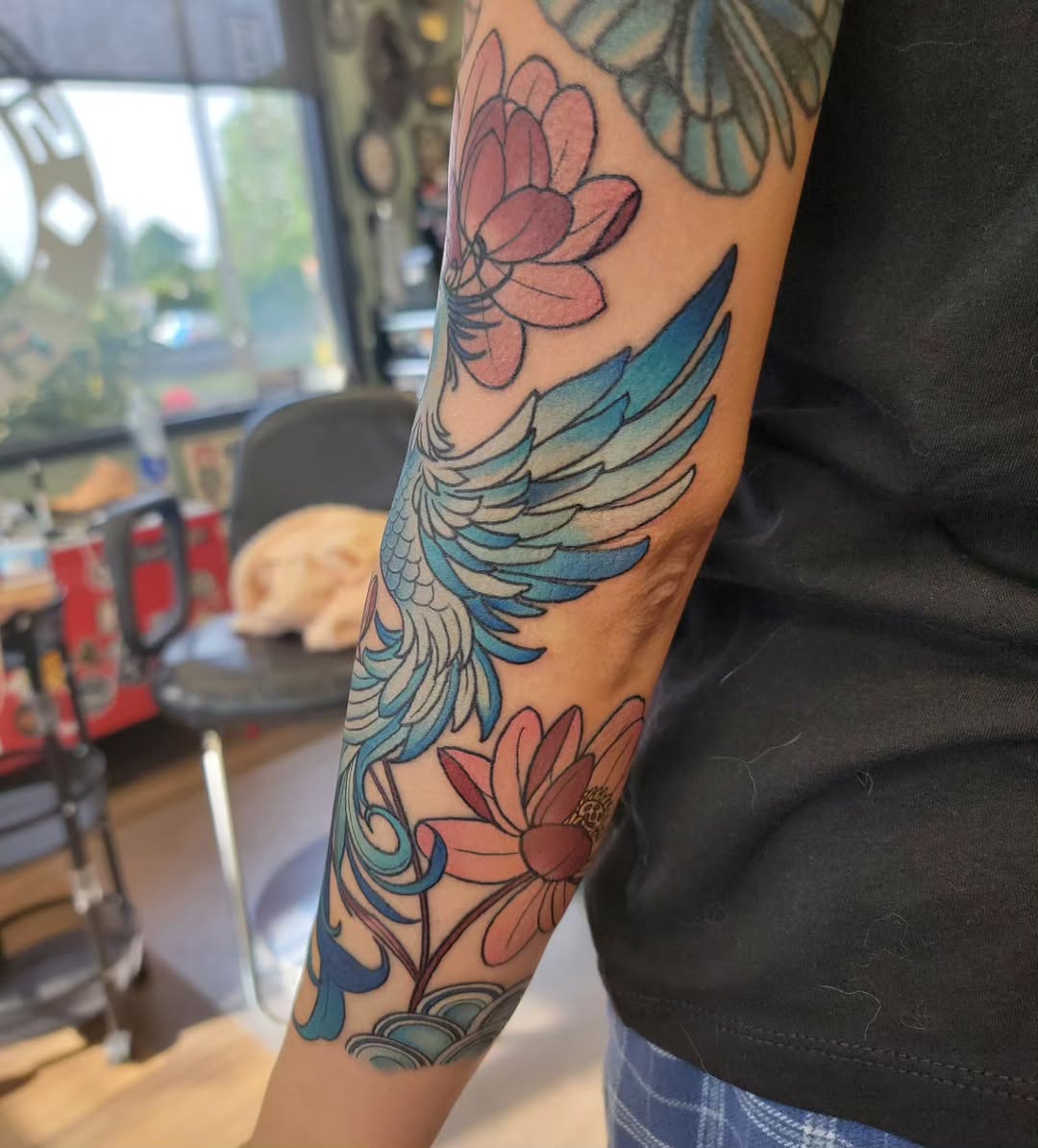 Tattoo by @tattooschmutz โ illustrative, japanese_irezumi