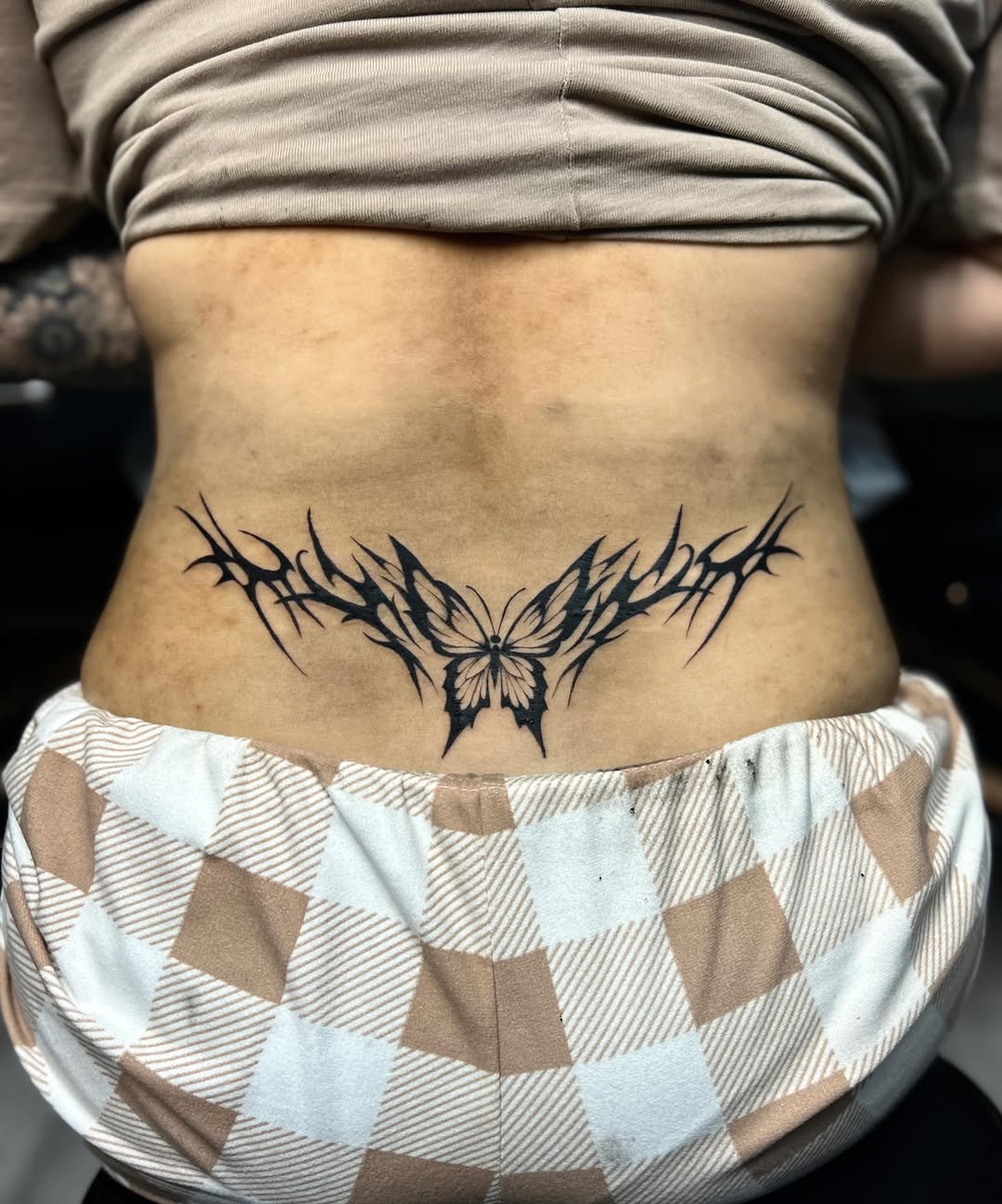 Tattoo by @kerostene — blackwork, tribal