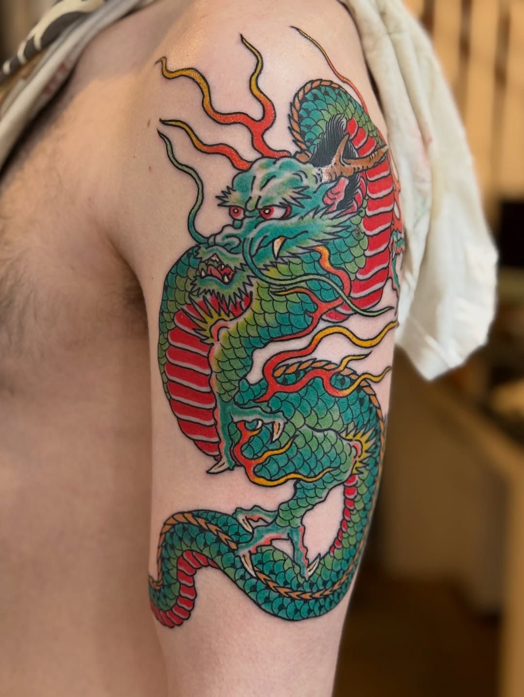 Tattoo by @beauxbrady — japanese_irezumi