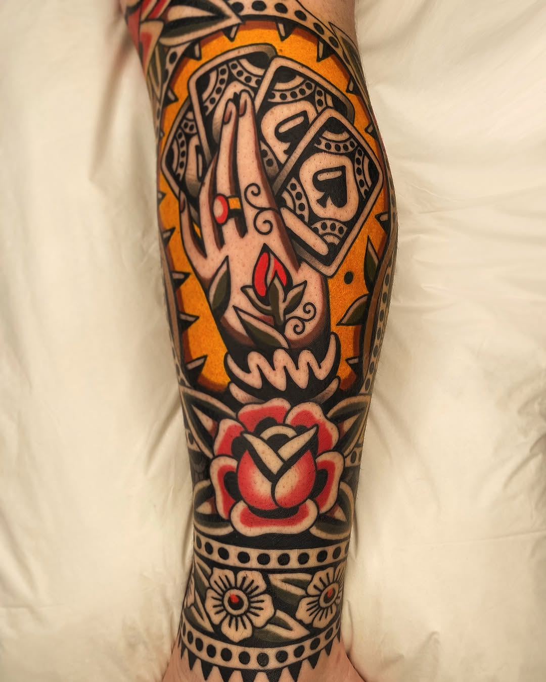 Tattoo by @wes_art_ — american_traditional, illustrative