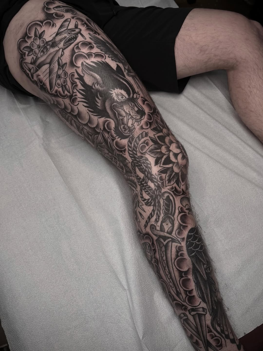 Tattoo by @alyssaquick__ — american_traditional, illustrative