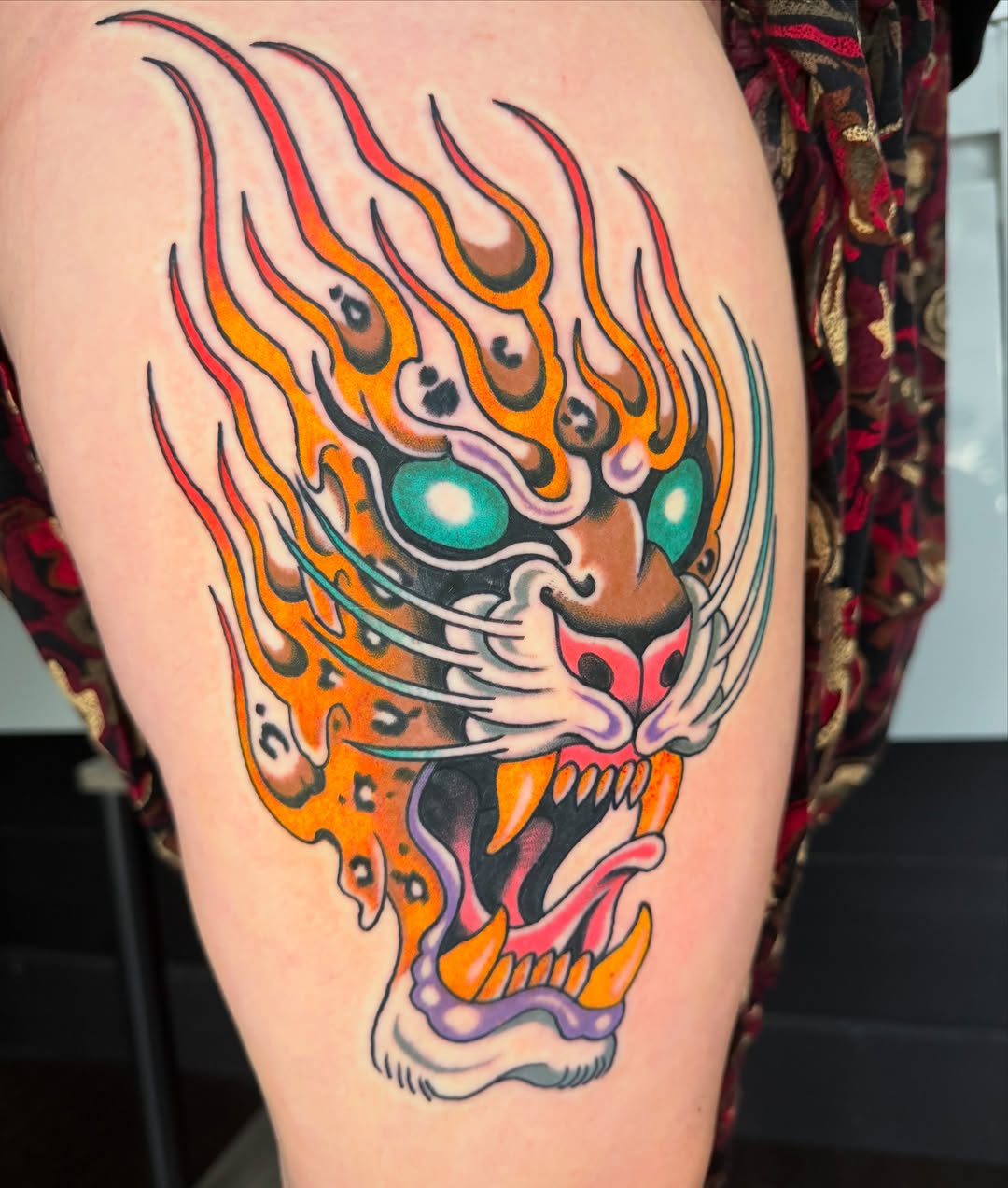 Tattoo by @afaulknertattoos — neo_traditional, japanese_irezumi