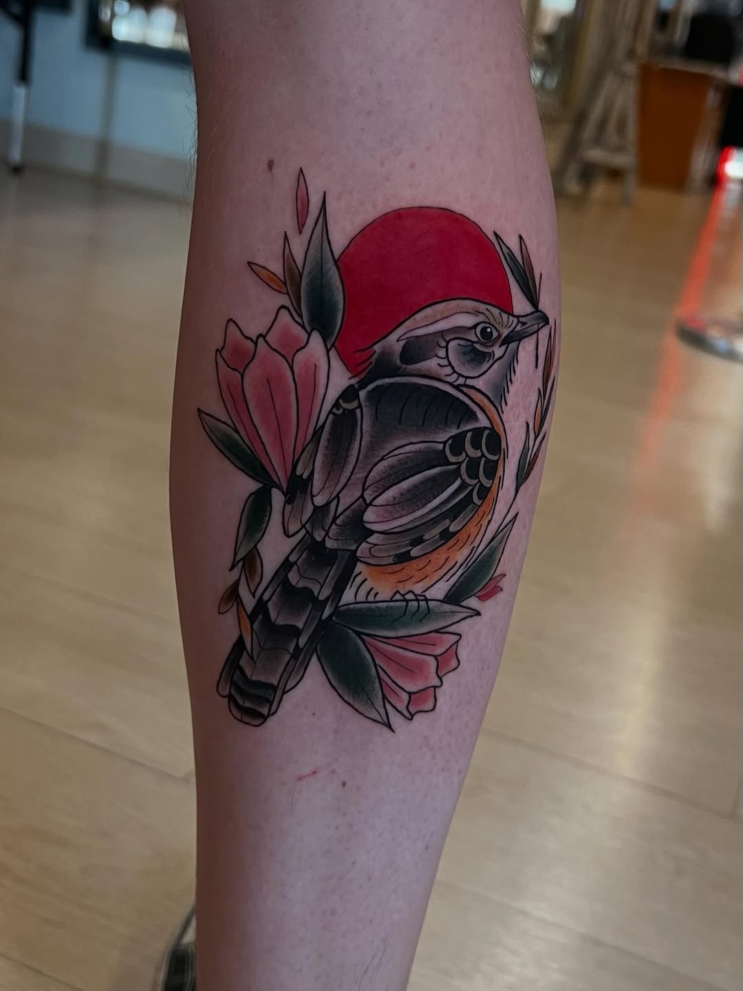 Tattoo by @jessica_kloostattoos — american_traditional, illustrative